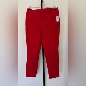 NWT Old Navy Women's Red Pants